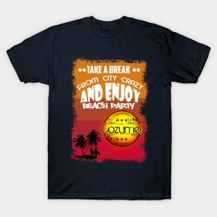 Beach Party Cozumel T-Shirt